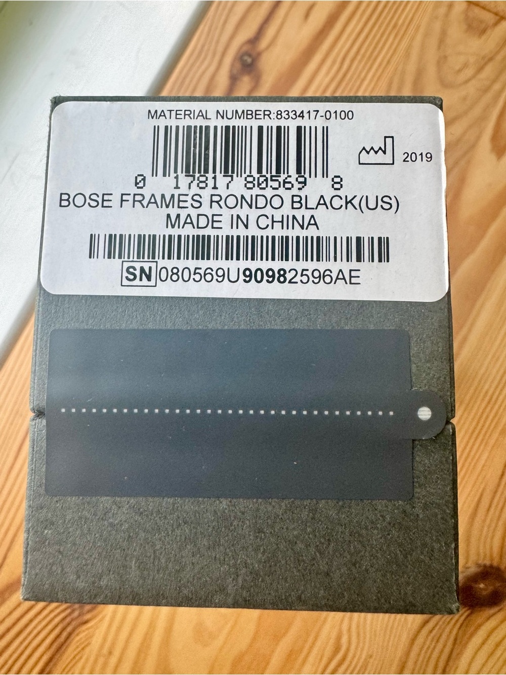 Bose Frames Sunglasses in Black with Gray Lenses - Picture 2 of 3